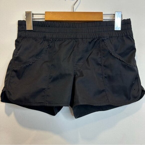 Pants - Lululemon Eyelet Trim Shorts Black